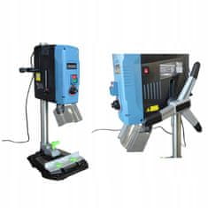 Kraft&Dele Namizni vrtalnik 230 V 2000 W 500–2600 vrt/min 1,5–13 mm LCD laserski merilnik pretoka zraka
