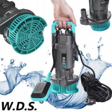 Potopna črpalka za čisto in umazano vodo 3200 W 30.000 l/h 2" 230V Kraft&Dele