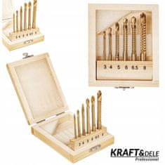 Kraft&Dele KD997 REZKALNI SVEDRI 6 KOSOV 3-8 MM REZAL KD997
