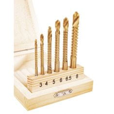 Kraft&Dele KD997 REZKALNI SVEDRI 6 KOSOV 3-8 MM REZAL KD997