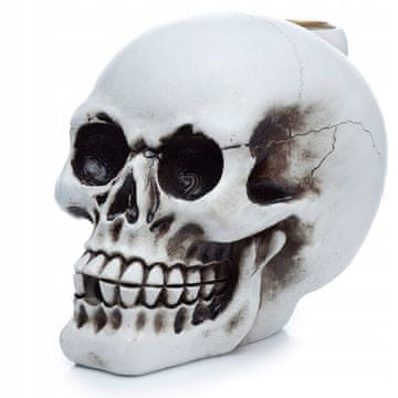 Puckator Aroma gorilnik z povratnim tokom - White Skull SK436