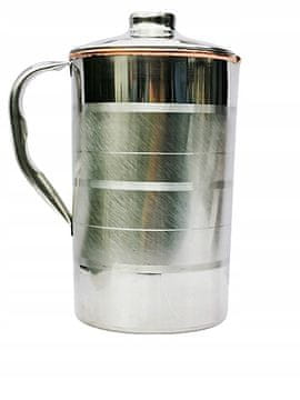 Bakreni vrč, nerjaveče jeklo, 2 l, MIX - zbirateljski kos
