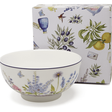 15 cm porcelanasta skleda v funkcionalni darilni škatli iz kolekcije Lavender