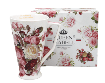 Velika jumbo porcelanasta skodelica 500 ml v škatli, kolekcija Classic Rose