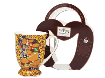 Gustav Klimt Poljub porcelanasta skodelica 300 ml darilna