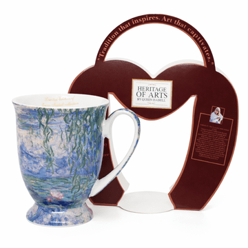 Monet Porcelanska skodelica Lokvanji 300 ml Kraljica Izabela kot darilo