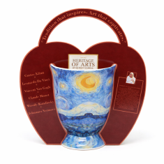 Porcelanasta skodelica Vincent van Gogh Zvezdna noč, luksuzno darilo