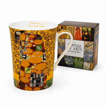 Gustav Klimt Fulfillment vrček 300ml Premium porcelan