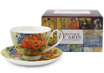 Porcelanasta skodelica 250 ml "Maki" - Vincent van Gogh kot darilo