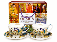 Porcelanaste skodelice in krožniki, 2 kosa, Kandinsky, kot darilo