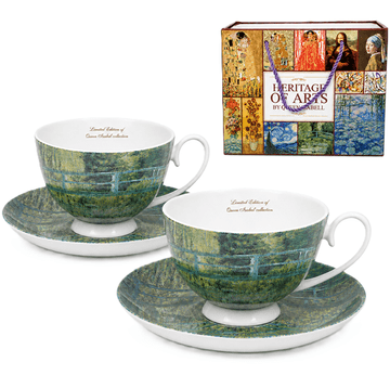 Claude Monet Most čez ribnik Skodelice 250 ml kot darilo kraljici Izabeli