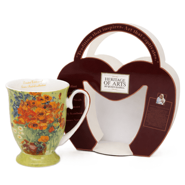 Porcelanasta skodelica 300 ml "Maki" - Vincent van Gogh kot darilo