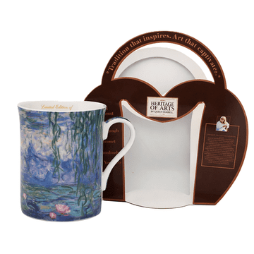 Monet Porcelanska skodelica Lokvanji 300 ml Kraljica Izabela kot darilo