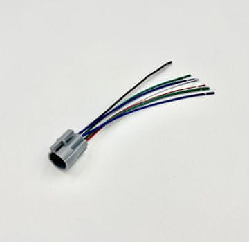 PODSTAVEK ZA GUMB 19x38MM 2NO2NC LED 8P
