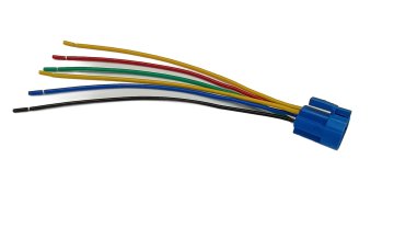 PODSTAVEK ZA VKLOP ČRNEGA GUMBKA 19x38MM RDEČE IN ZELENEGA