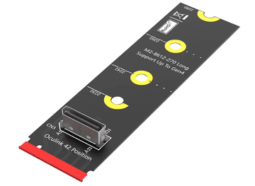 OCULINK ADAPTER M.2 NVME PCIE 4.0 8612 M ključ SFF-8611 SFF-8612