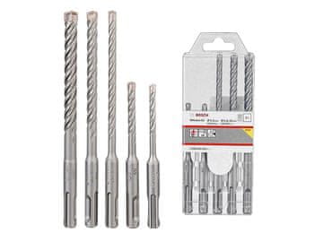 BOSCH KOMPLET SVEDROV SDS PLUS-5X 5-delni 5 6 6 8 10 x 160 mm ZA ARMIRANOBETONSKE STENE