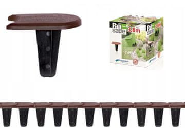 PROSPERPLAST RAVNA VRTNA PALISADA 1 RJAVA 3,8 m