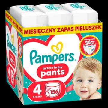 Pampers Pants Active Baby Maxi velikost 4 (9-15 kg) 156 kosov (8006530305662)