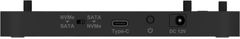 Box Priklopna in klonirajoča postaja IB-2915MSCL-C31 za M.2 SATA/NVMe, M.2 PCIe NVMe, 2,5"/3,5" HDD/SSD USB 3.2 Gen 2 Type-C/A črne barve