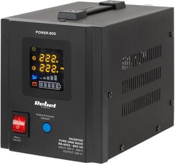 BE UPS Rebel POWER-800 RB-4002 500W/800VA (5901890078696)