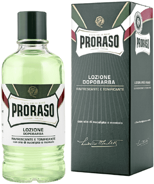 Proraso osvežilni in tonirni balzam po britju z izvlečkom evkaliptusa in mentolom 400 ml (8004395006755)