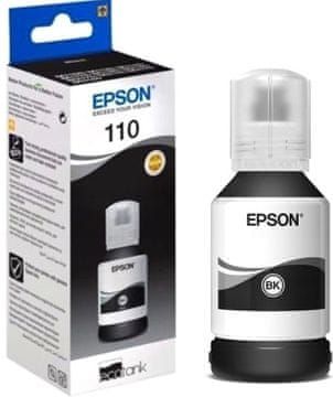 Epson Črnilo EcoTank 110 s pigmentnim črnim črnilom 120 ml (8715946662213)
