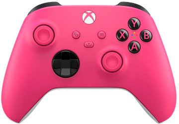 Microsoft Brezžični krmilnik Xbox, temno roza (QAU-00083)