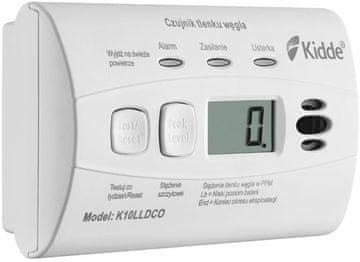 Kidde K10LLDCO detektor ogljikovega monoksida (KID-K10LLDCO)