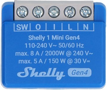 Shelly Pametni rele 1 Mini Gen4 (3800238070786)