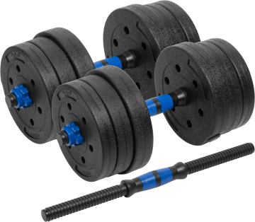BE Rebel Active nastavljive bitumenske uteži s priključkom 2x10 kg RBA-2300 (5901890100670)