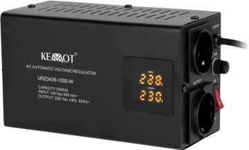 Kemot Avtomatski stabilizator napetosti SER-1000-W 1000VA 8% (5901890115926)