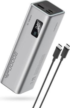 Powerbank CUKP200XGLGR 20000 mAh 100W siva (6973886190773)