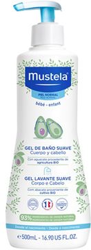 Mustela Bebe nežen čistilni gel za novorojenčke 500 ml (3504105035778)