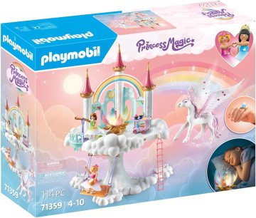 Playmobil Princess Magic Nebeški mavrični grad 114-delni igralni komplet (4008789713599)