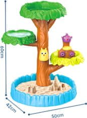 WOOPIE peskovnik vodna miza 2v1 Happy Tree 8 dodatkov (5904326945814)