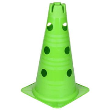 Merco Vario stožec z luknjami zelen 30 cm pakiranje 1 kos
