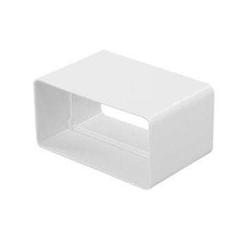 airRoxy PRAVOKOTNI PRIKLJUČEK ZA KANAL ZA PREZRAČEVANJE 110X55 MM