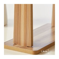 PRAVOKOTNO LESEN STOJEČE OGLEDALO 235X19CM NOTRANJA DEKORACIJA