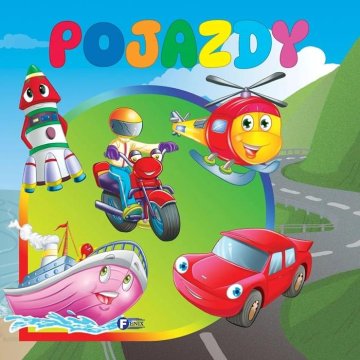 Fenix VOZILA NIMFIJE PESMI ZA OTROKE 10 STRANI IZOBRAŽEVALNA KNJIGA UČENJE