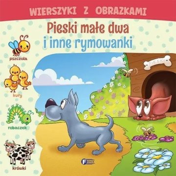Fenix PESMI S SLIKAMI MALI PSI DVE VRTČICI ZA OTROKE KNJIGA