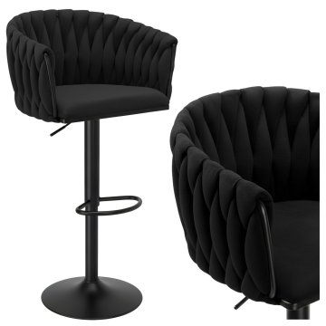 EH Barski stol Cofton Black Velvet