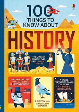 Usborne 100 stvari, ki jih morate vedeti o zgodovini