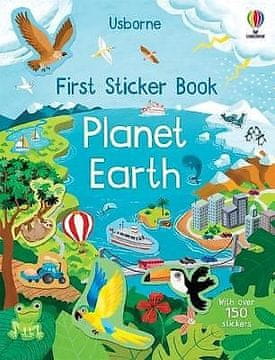 Usborne Prva knjiga nalepk Planet Zemlja