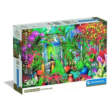 Sestavljanka s 500 kosi. Compact The Greenhouse Caretakers