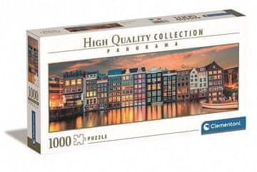 1000-delna panoramska sestavljanka. HQ Bright Amsterdam.