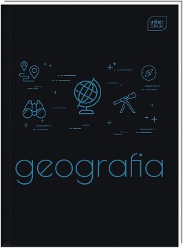 Interdruk Zvezek A5 na kvadrat. 80 listov, 70 g. Geografija.