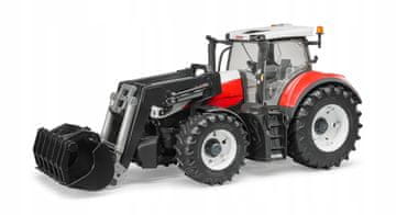 Bruder Steyr 6300 Terrus CVT z nakladalnikom 03181 Profi serija 1:16