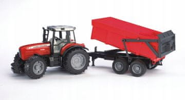 Bruder Massey Ferguson 7480 s prikolico 02045 Profi serija 1:16