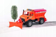Bruder Zimsko servisno vozilo s snežnim odrivalnikom 02572 Profi serija 1:16